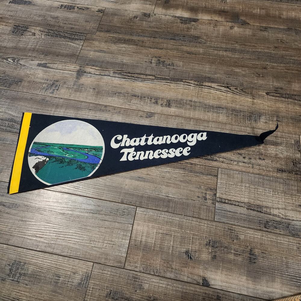 Vintage Chattanooga TN Pennant Souvenir 4A